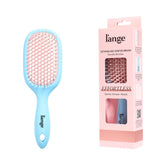 L'ANGE HAIR Detangling Vented Brush | Flexible Bristles for Wet or Dry Hair | Gentle Glide to Reduce Breakage | Ergonomic Shower Brush | Great for All Hair Types & Sensitive Scalps (Blue)