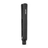 L'ANGE HAIR Aplatir Ceramic 1" Flat Iron | Adjustable Temp & Dual Voltage Hair Straightener | Tourmaline-Infused Plates for Smooth, Frizz-Free Styling | 1 Inch Styling Tool (Black)