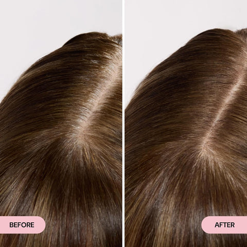 L'ANGE HAIR RootMatch Instant Root Cover Up Powder | Conceals Grays & Sparse Spots | Extends Highlights | Transfer- & Water-Resistant | For All Hair Types (Brown)