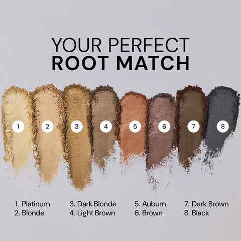 L'ANGE HAIR RootMatch Instant Root Cover Up Powder | Conceals Grays & Sparse Spots | Extends Highlights | Transfer- & Water-Resistant | For All Hair Types (Auburn)