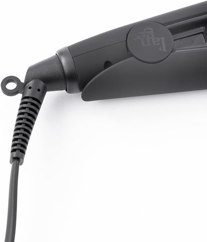 L'ANGE HAIR Le Ceramique 1-Pass Flat Iron Hair Straightener | Fast Heating Ceramic Flat Iron | Best Hot Tools Professional Hair Straightener to Lock in Moisture & Shine | (Black)