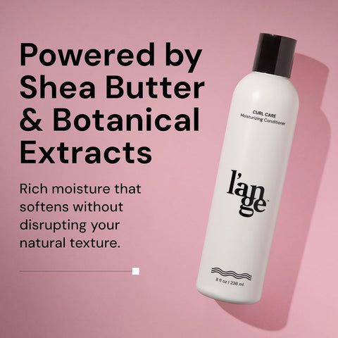 L'ANGE HAIR Curl Care Enhancing Conditioner | Best Conditioner for Curls | Nourishing & Moisturizing | Reduces Frizz | Boosts Bounce & Shine | Sulfate, Paraben & Silicone Free
