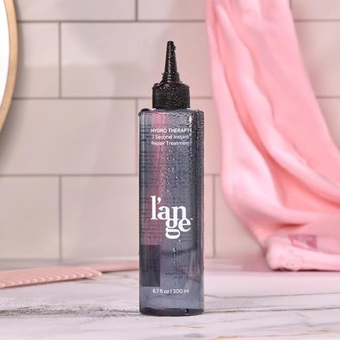 L'ANGE HAIR Hydro Therapy 7-Second Instant Repair | Hydrating & Moisturizing Lamellar Hair Care Treatment | Detangler, Gloss & Anti Frizz Hair Products | Paraben-Free & Safe for Colored Hair | 7 Second